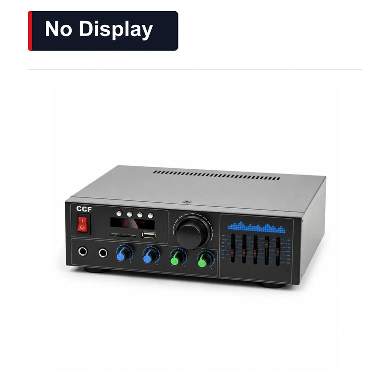 CCF 2 Channel Bluetooth Karaoke Amp No Display main image No Display xlarge