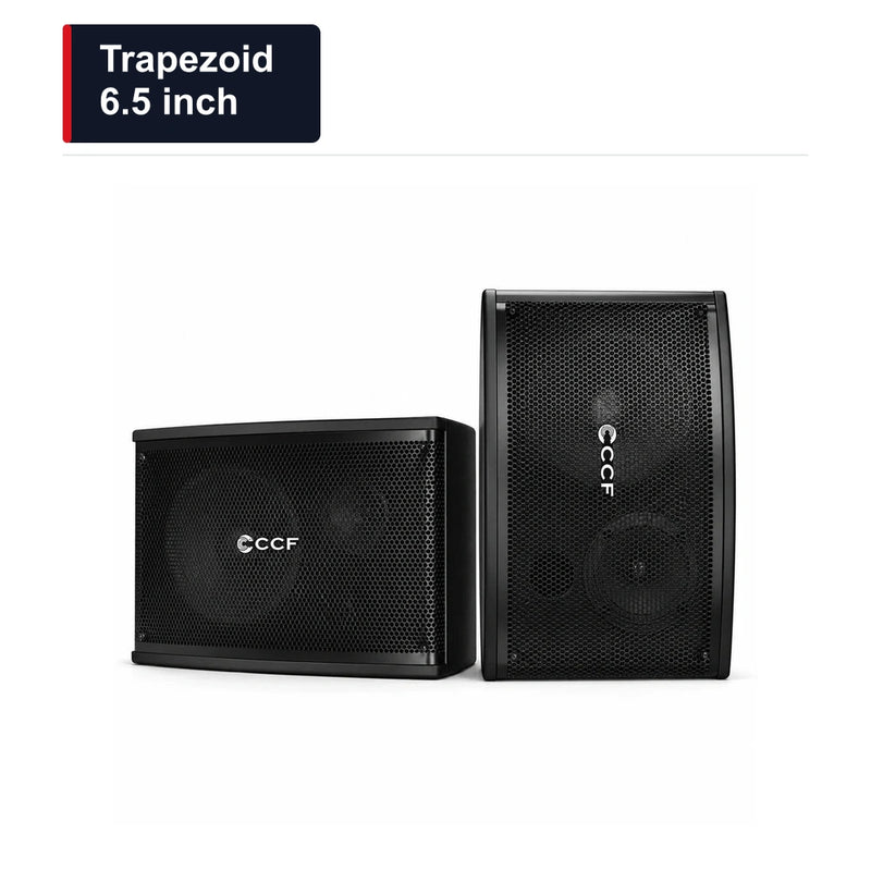 CCF Trapezoid 6.5 inch Passive Karaoke Speaker Pair main image Trapezoid / 6.5 inch xlarge
