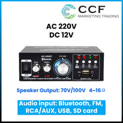CCF 6.5 inch 70V 100V PA System 16 Speakers-17