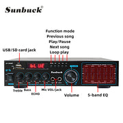 Sunbuck 588BT Mini Bluetooth Karaoke Amplifier-2
