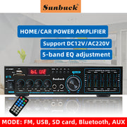 Sunbuck 588BT Mini Bluetooth Karaoke Amplifier-1