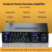 CCF 6188E 2000W 5CH Karaoke Amplifier-3