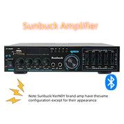 Sunbuck 588BT Mini Bluetooth Karaoke Amplifier-8