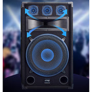 CCF 12 inch 3 Tweeter Karaoke Speakers 2 Pack-9
