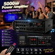 CCF 5000W 2CH Optical Coaxial Amplifier-5