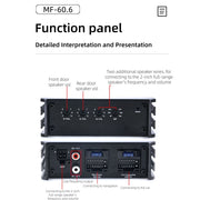 CCF 6 Channel Car DSP Amplifier-9