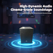 CCF 15 inch RMS 200W Passive Subwoofer-2