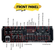 CCF 5000W 2CH 10-Band EQ Amplifier-8