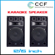 CCF 12 inch 3 Tweeter Karaoke Speakers 2 Pack-1