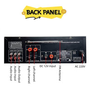 CCF 5000W 2CH Karaoke Set with 6.5 inch Speakers-4
